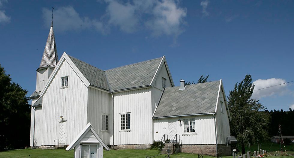 Finsland kirke foto Songdalen kommune