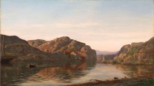 Nyhetsarkiv 6 Morgenstemning i Ny Hellesund Amaldeus Nielsen