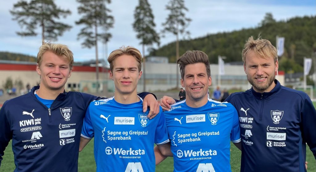 Ulrik Stupstad Kristian Aarhus Ditlef Ueland og Daniel Aamodt