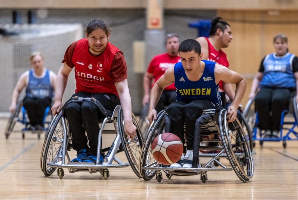 Sasja Austrud i duell med svenske Kristoffer Bahman i en tidligere turnering. Foto: Astrid Hagland Gjerde