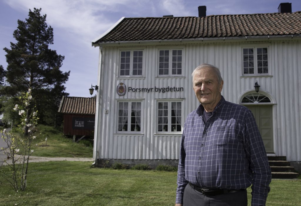 Sommer på Porsmyr bygdetun 5 Porsmyr bygdetun