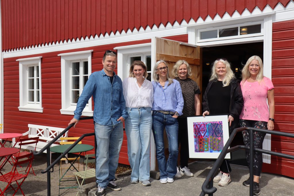 Rekordmange utstillere på prestegården! 1 Søgne gamle prestgård