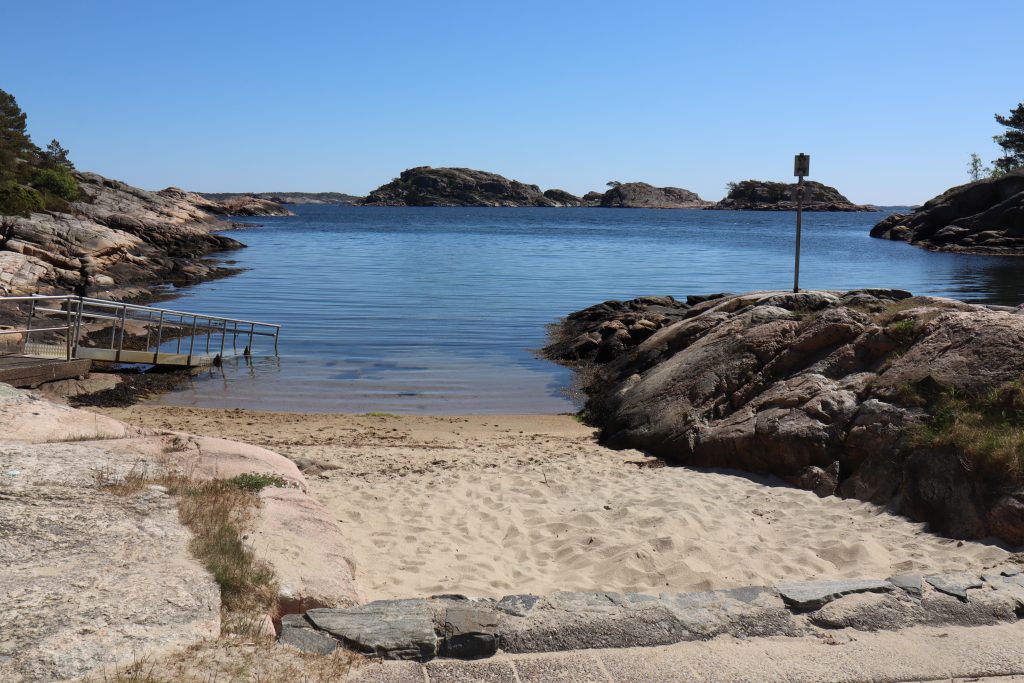 Helleviga med rullestolrampe
