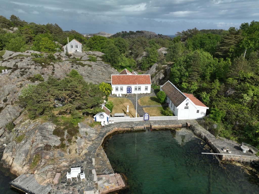 Øyperlene Ny-Hellesund 1 Havbukta til Vilhelm Krag. Foto Gunstein Myre