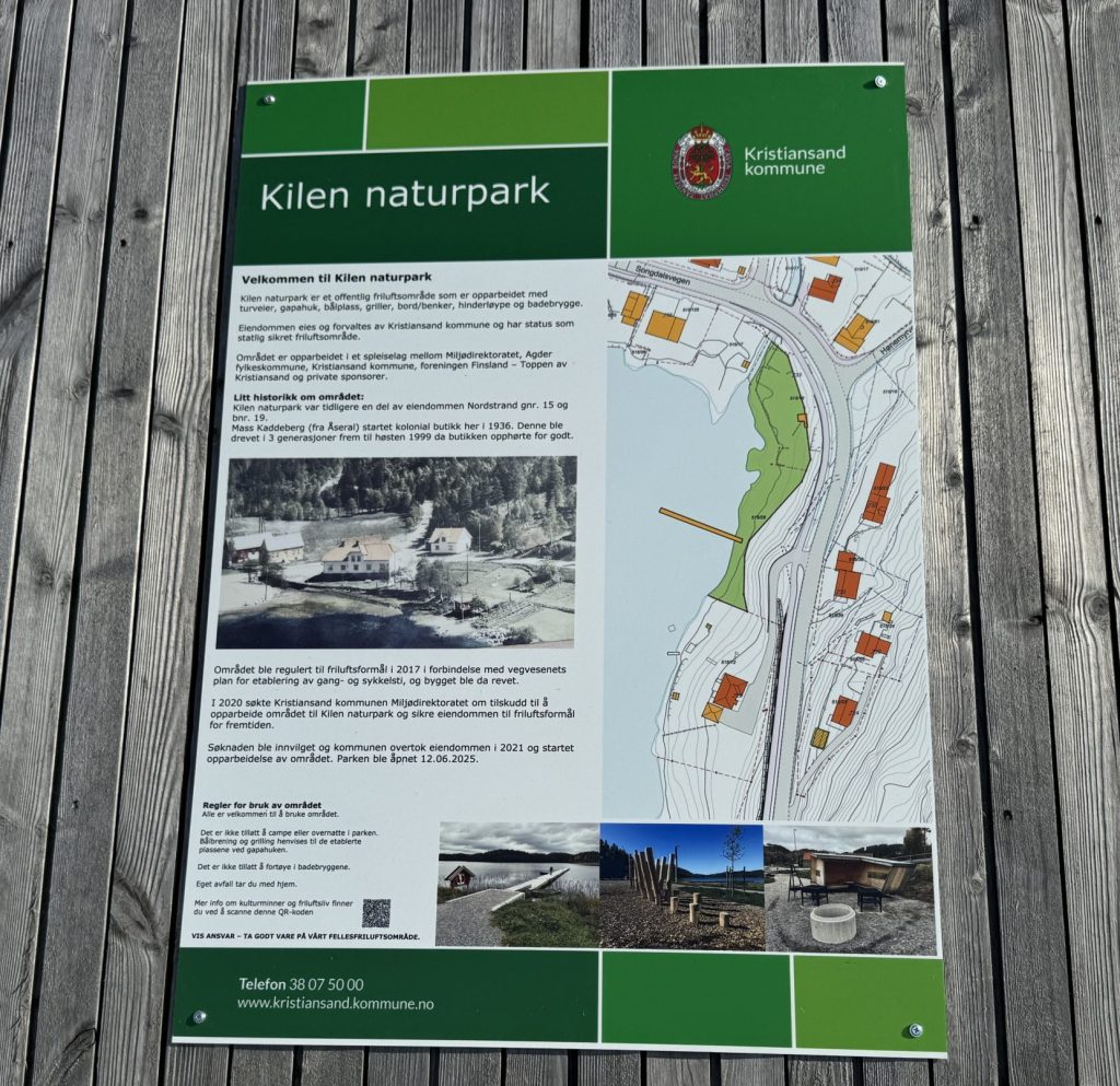 Kilenparken ble offisielt åpnet torsdag kveld 9 Kilenparken
