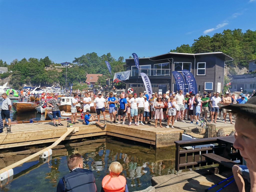 Deltakerne får informasjon før start.