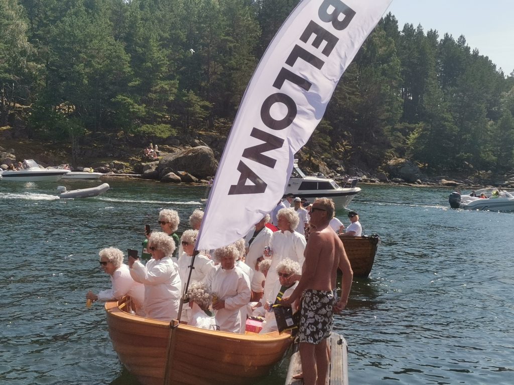 Bellona var også representert i racet.