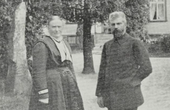 Mathilde og Lars. Utdatert, hentet her: https://www.sogneinfo.no/index.php/ Fil:Stendahl,_Lars_(1863).png