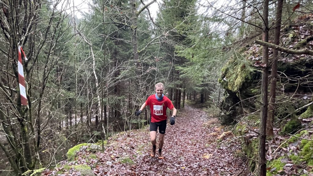 Nok et vellykket Morothon! 8 Sondre Ripegutu har tunga rett i munnen.