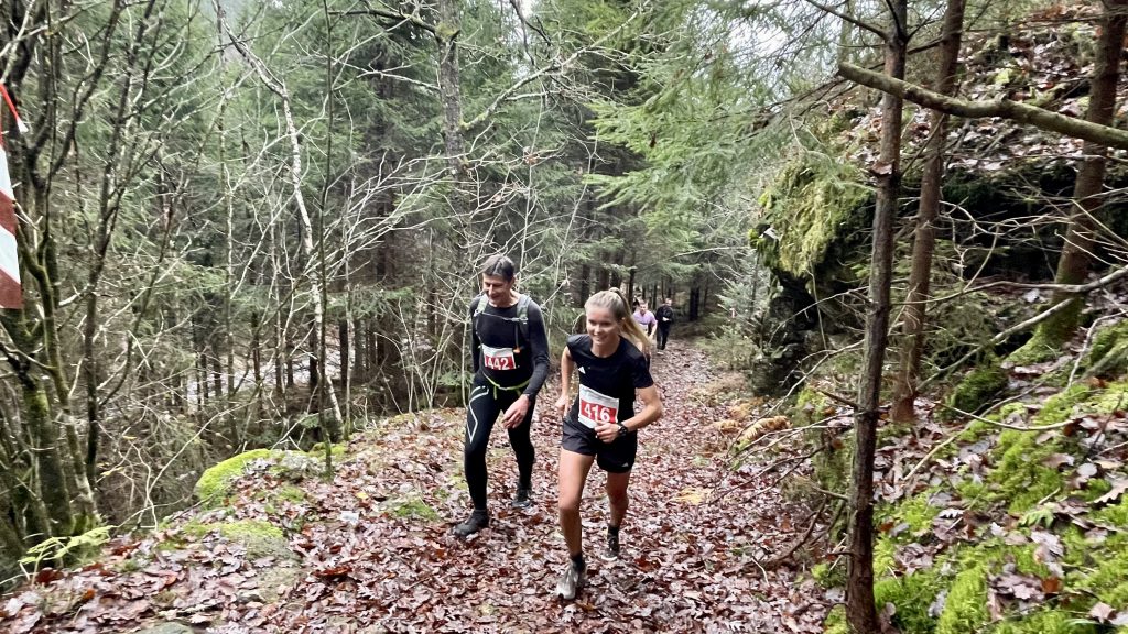 Nok et vellykket Morothon! 9 Hege Linn Vatland er lett i steget.