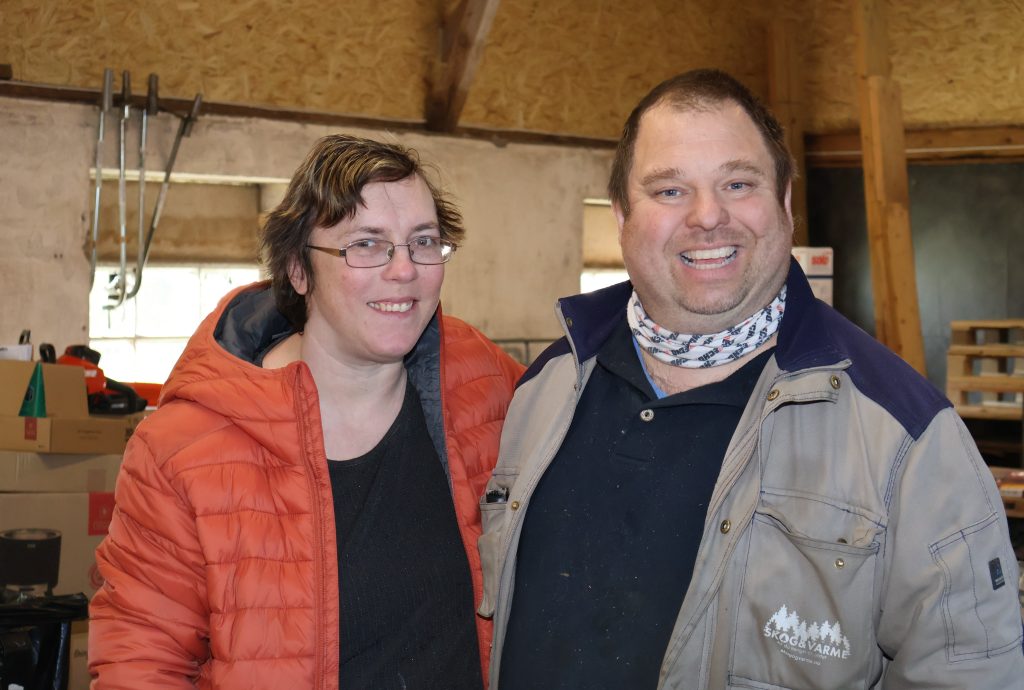 Beredskapslageret Skog & Varme i Finsland 2 Marianne og Harry