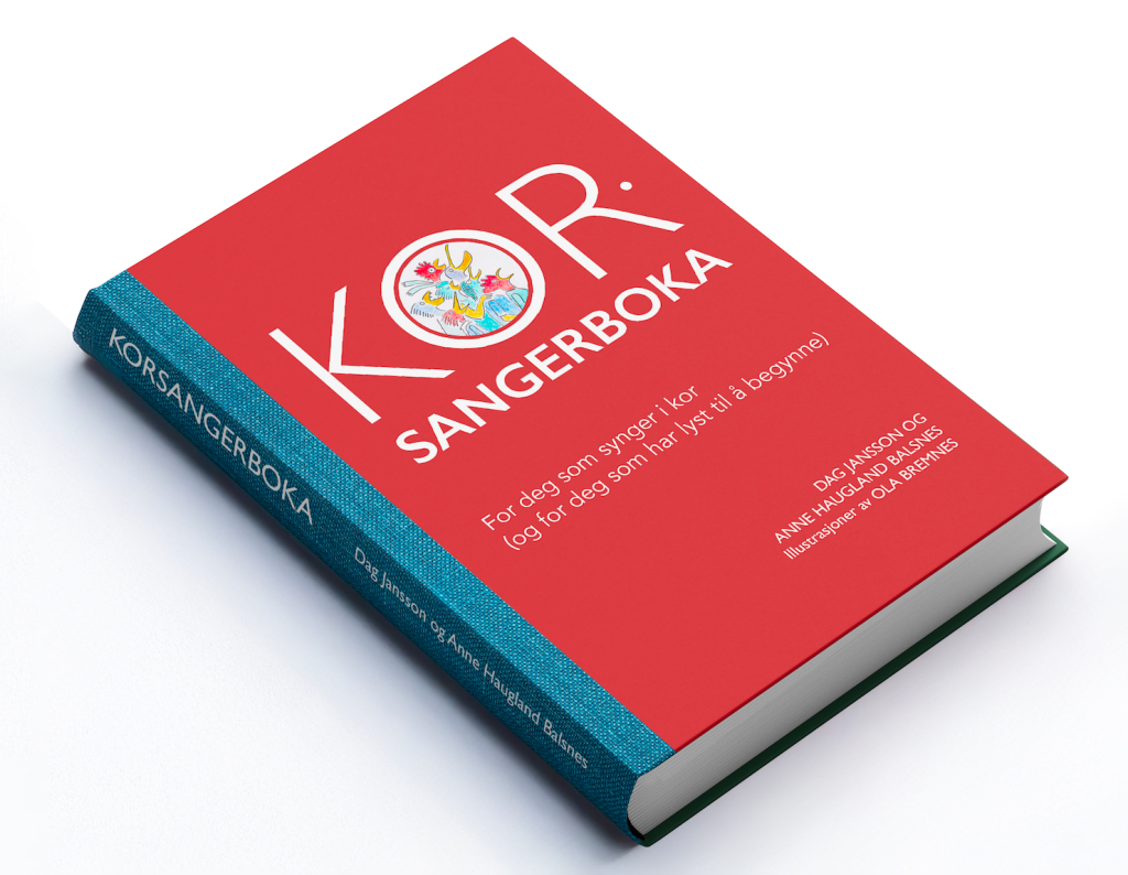 Slik ser den ut, den nye boka til korprofessoren og Dag Jansson.